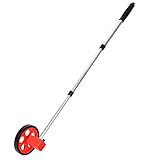 MOONRISE 持ち運びが楽なウォーキングメジャー 伸縮式 軽量コンパクト わずか410グラム！！ 高精度 ロードメジャー カウントメジャー 小型ホイール 測量 距離計測