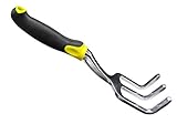 B.S.H.U.N Durable and Rust-resistant Aluminum alloy Hand Rake with Soft Touch Handle - Great For Sca