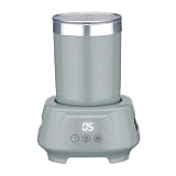 【保冷-9～12℃/保温50～70℃】 HANSHUMY ドリンクホルダー 強力冷却 400ml 冷温コップ ペルチェドリンククーラー カップクーラー 缶クーラー デスク 卓上 氷不要 ペットボト ビール 日本酒 コーヒー 炭酸飲料など適用