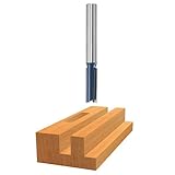 Bosch 85256M Router Bit Carbide Tip Straight,1/2S, 1/2x1 1/2DF by BOSCH