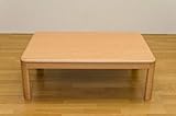 継脚式家具調コタツ 120幅 MYK-120 こたつテーブル (ナチュラル)