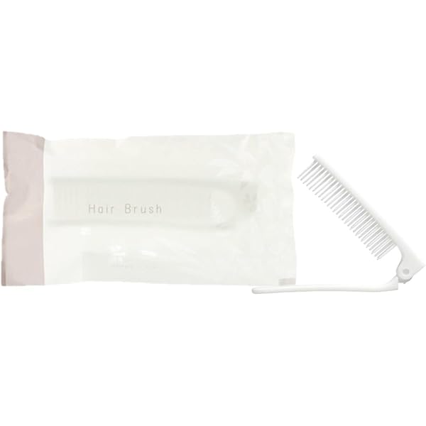 Amazon | ホテルアメニティ 使い捨てヘアブラシ 個包装タイプ 業務用