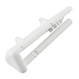 spares2goバスケット背面レールキャップランナーfor Arcelik d3543fw食器洗い機