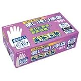 エステー ニトリル使切手袋粉無No.991ホワイトL 12箱