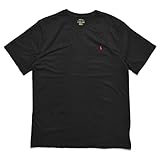 [ポロ ラルフローレン] 半袖Tシャツ Vネック 半袖Tシャツ メンズ レディース ボーイズ ウェア トップス Vネック M 02.ブラック [並行輸入品]