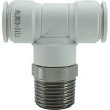 千代田通商:チヨダ ファイブSUSメイルブランチティ 白 10mm・R3/8 FS10-03MTW 型式:FS10-03MTW