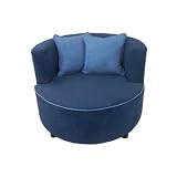 Fun Furnishings 25231 Hipster Tween Kids Chair, Blue [並行輸入品]