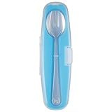 Innobaby Din Din Smart Stainless Spoon and Fork Set, Blue by Innobaby [並行輸入品]
