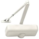 TELL MANUFACTURING DC100084 SZ3 Residential Ivory Door Closer by Tell Manufacturing