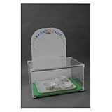 保育用品　献立ボード付アクリルサンプルケース　⑤うさぎラン