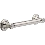 Delta 41612-SS Traditional Grab Bar with Concealed Mounting, 12-Inch, Stainless by DELTA FAUCET