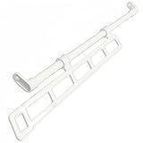 平安伸銅工業 押入れスライドハンガー ホワイト ネジ固定式 OBH-70W