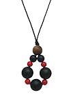 Aenki Silicone Teething Nursing Necklace Black by Aenki