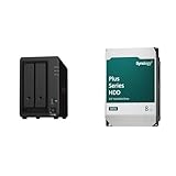 Synology NAS 2ベイ DiskStation DS723+ & Synology HDD 8TB HAT3310-8Tx2台