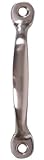 The Hillman Group 851824 3-3/4 Utility Door Pull- Satin Nickel 1-Pack by The Hillman Group