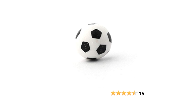 Amazon ドールハウスサッカーサッカーミニチュアおもちゃショップガーデンゲームブラック ホワイトボール クリスマス雑貨 おもちゃ