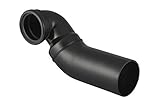 Geberit 366.913.16.1 HDPE Connector with Offset for LH Horizontal Waste Fittings by Geberit