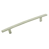 Amerock BP26204G10 Essential'Z Contemporary Pull, Satin Nickel, 160mm [並行輸入品]