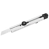 カッター - Dewin 小型カッター のこぎり刃交換 ダブル刃 スケール プレーンゲージ付き 伸縮式 スケール固定 アルミ合金