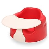 Bumbo バンボトレイセット （トレイ付）【ベルト付】レッド ベビーソファ ベビーチェア [並行輸入品]