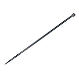 Heavy Duty 12インチ自動ロック式ナイロンケーブルジップタイ、幅0.2インチ、ブラック100個