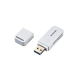 エレコム メモリリーダライタ USB3.0対応 直挿シ SD系専用 ホワイト MR3-D011XWH