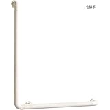 三栄水栓[SANEI] トイレ用品・浴室用品 樹脂被覆 手摺り ソフトバーL型 【W580-C】【手すり 介護用】 RBR(ライトブラウン)納期10日