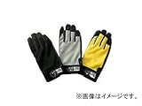 川西工業 グローブマニア PUマスター 1双組 ブラック S 【作業手袋】 #2974