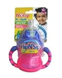 Nuby Flip n Sip こぼれないBaby マグ！両手ハンドルで小さなお手手でも簡単に飲めます [並行輸入品]