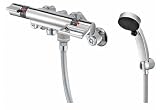 三栄水栓 【バス用混合栓】 サーモシャワー混合栓 ストップシャワー付 SK1812CT5-1N