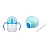 【セット買い】 サーモス ベビーストローマグ NPD-250 ライトブルー(LB) 250ml + THERMOS NPD-250ストローキャップユニット ライトブルー(LB)