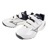 [SOLV] オリジナルステッカー付 MIZUNO(ミズノ) LIGHTREVO TR CR ホワイト/ネイビー/28.5