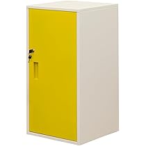 Amazon.co.jp: キューブBOX鍵付ロッカーハイタイプ 扉付き収納