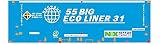 朗堂 Nゲージ U55A-139500番台タイプ 日本通運 (NX) 55BIG ECO LINER 31 (エコレールマーク付) 鉄道模型用品 C-4431