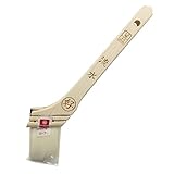 好川産業 筋違刷毛 流水 水性塗料用 白化繊毛 15号 40mm