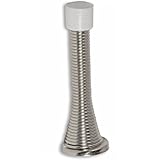 5 xクロームシルバースプリングドア停止停止ストッパーDoorstop Inc Fixings &ネジby Smarthome