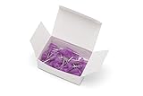 Weller KDS1612P 1/2" Long Stainless Steel 16 Gauge Needle with Plastic Purple Hub, .053" I.D and .06