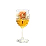 (観葉)プリザーブドフラワー ～カクテルグラス シェリー イエロー～(ギフトラッピング) 本州・四国限定[生体]