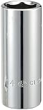 KT Pro Tools C1230S18 1/4 Drive 6-Point Deep Socket by KT Pro Tools