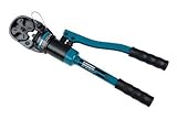CGOLDENWALL 　22~200mm²手動油圧ハイドロプライヤー　ケーブル銅アルミ端子の圧着に　ダイス9種付油圧圧着工具　一人で高空作業可能 【一年安心保証】