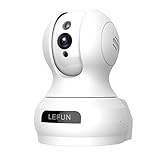 Lefun ネットワークカメラ1080P 200万画素　高解像度 ベビーモニター IP監視防犯カメラ 無線ワイヤレスカメラ　 WIFI対応　遠隔操作　動体検知 警報通知 双方向音声 暗視機能　録画可能