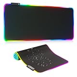 RGBマウスパッドLEDマウスパッド、大型マウスパッド、LED、ビッグマウスマット