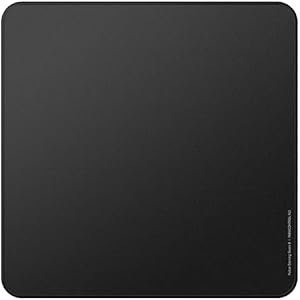 Pulsar Gaming Gears eSports仕様 ゲーミングマウスパッド XLSサイズ 正方形 50cm x 50cm ParaControl V2 低摩擦 ハイブリッドタイプ 滑り止め 国内正規品 - Black