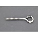 エスコ 5/32"x19mm/11mm径アイスクリュー(ステンレス製) EA638BS-21