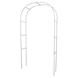 第一ビニール フラワーアーチ ホワイト W120