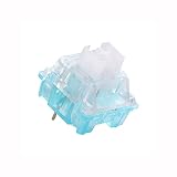 Outemu カスタムスイッチ 3ピン RGB サイレント/クリック/リニア/タクタイル 潤滑済みスイッチ ゲーム用メカニカルキーボード用 (Color : Ocean, Size : 30PCS)