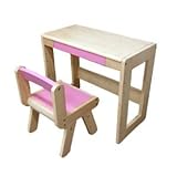 Na Kids スタディーセット KDS-1541 ピンク 自発心を促す　ネイキッズ　スタディセット キッズテーブルセット ミニテーブル　学習机　お絵かき机