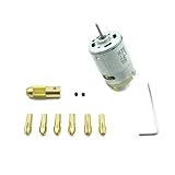 ROSENICE ミニ DIY 電気ドライバードリル DC 12V 6交換ヘッド