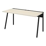 オフィスデスク コクヨ リーン 平机 ワークデスク ブラック×ナチュラル 幅140×奥行70cm 【2梱包】 DLE-N1407-BKLW1 【お客様組立】