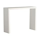 arne ダイニングテーブル テーブル 幅100cm 奥行40cm 高さ72cm デスク 日本製 セミオーダー パソコンデスク 机 おしゃれ 木製 Zero-X 10040D ホワイトウッド 白